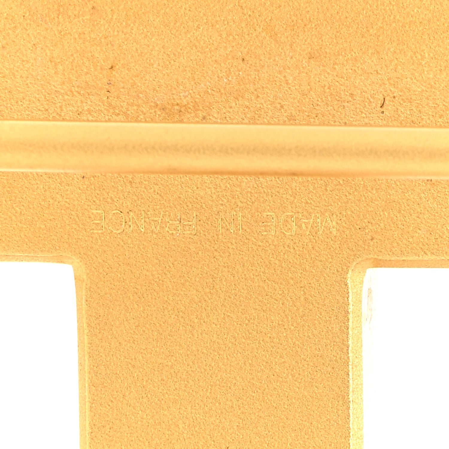 Hermes Polished 32mm H Belt Buckle Gold 3 of 3
