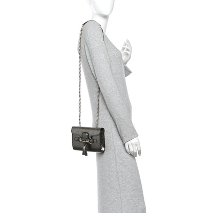 Gucci Shine Guccissima Mini Emily Chain Shoulder Bag Sasso 2 of 10
