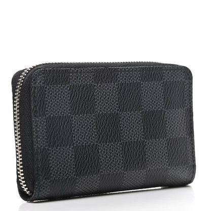 Louis Vuitton Damier Graphite Zippy Coin Purse Vertical 3 of 9
