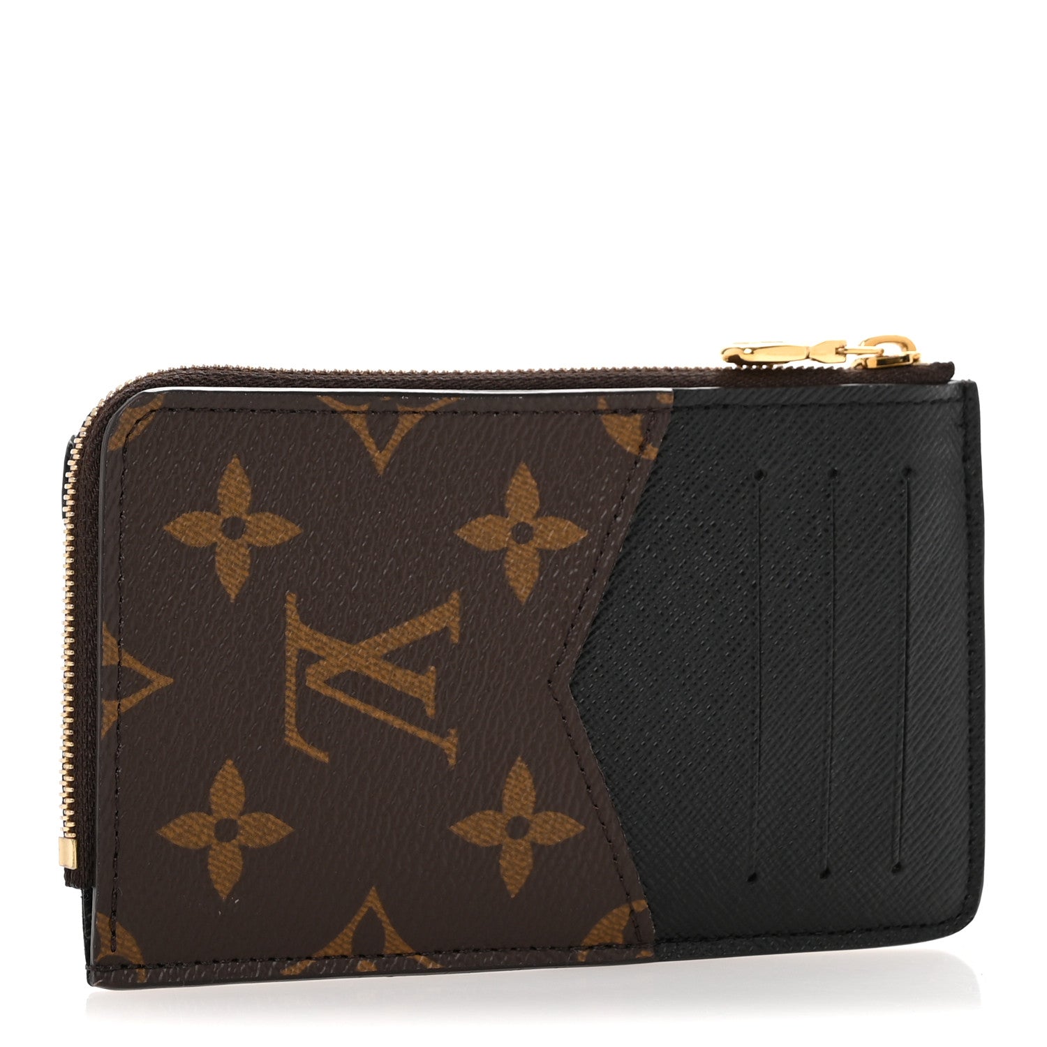 Louis Vuitton Monogram Recto Verso Card Holder Black 3 of 8