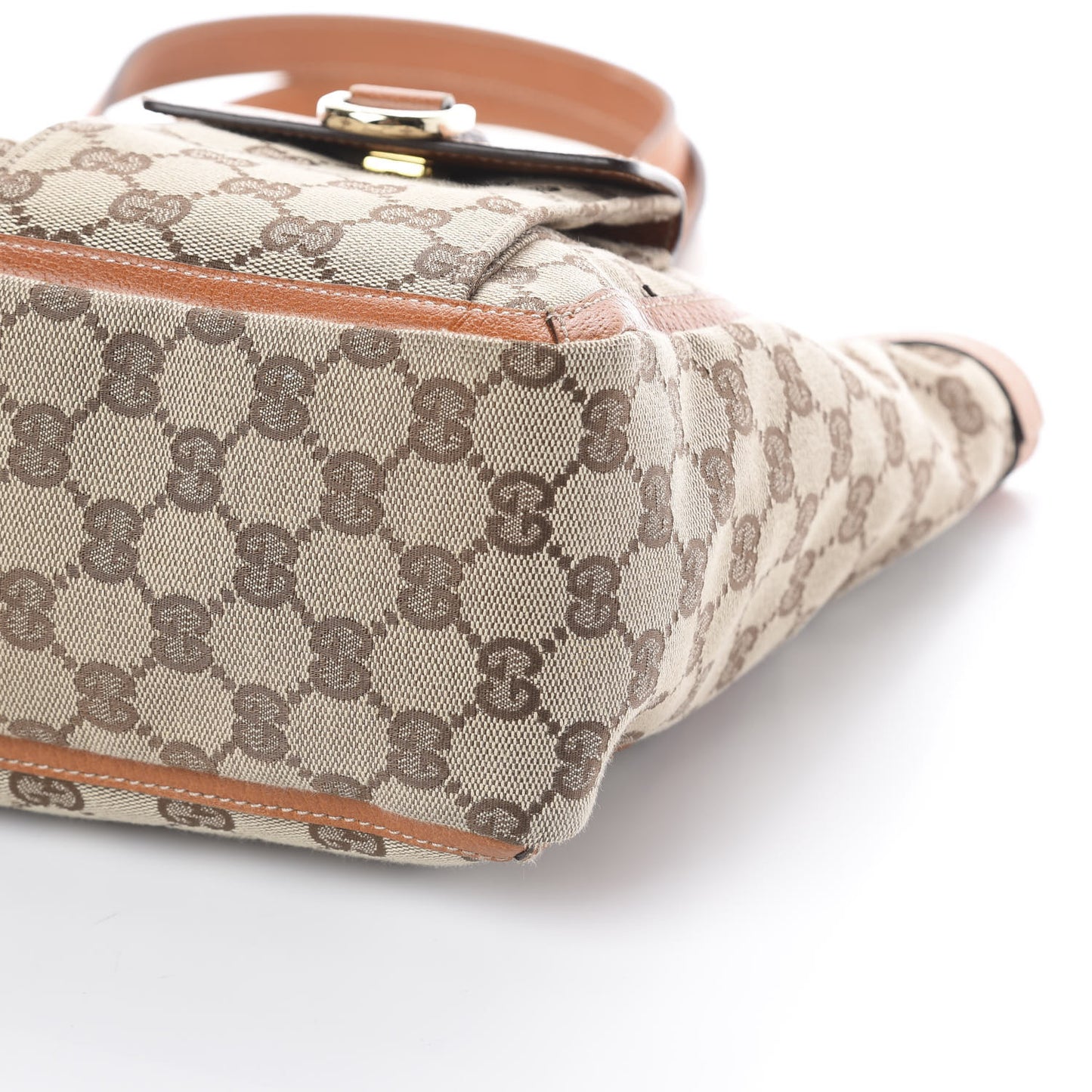 Monogram Abbey D Ring Tote Tan
