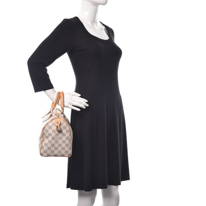 Louis Vuitton Damier Azur Speedy 25 2 of 16