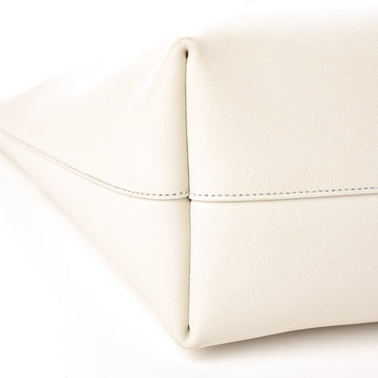 Saint Laurent Calfskin Large Shopping Tote Porcellana 12 of 14
