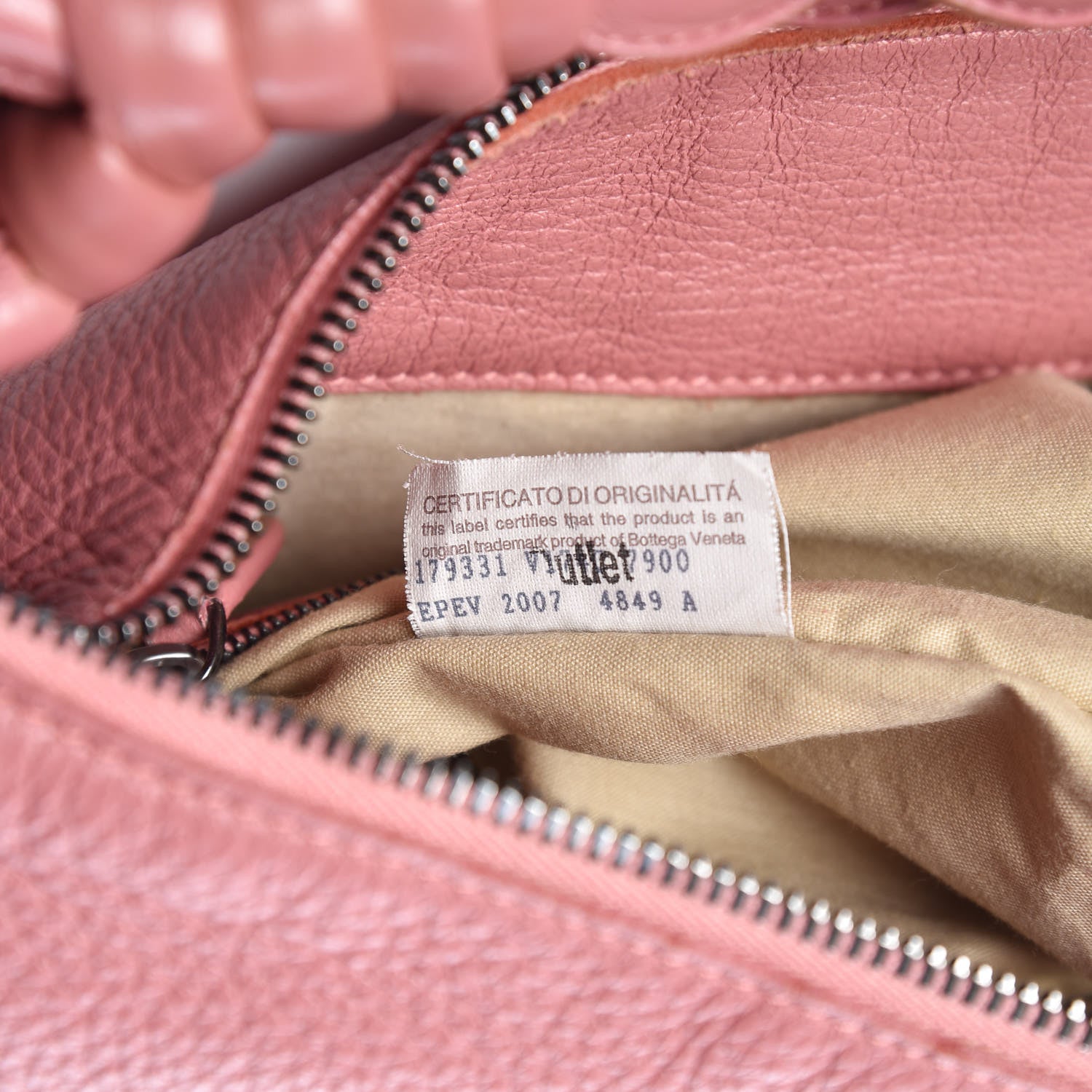 Bottega Veneta Cervo Deerskin Intrecciato Braided Hobo Rose Pink 7 of 14