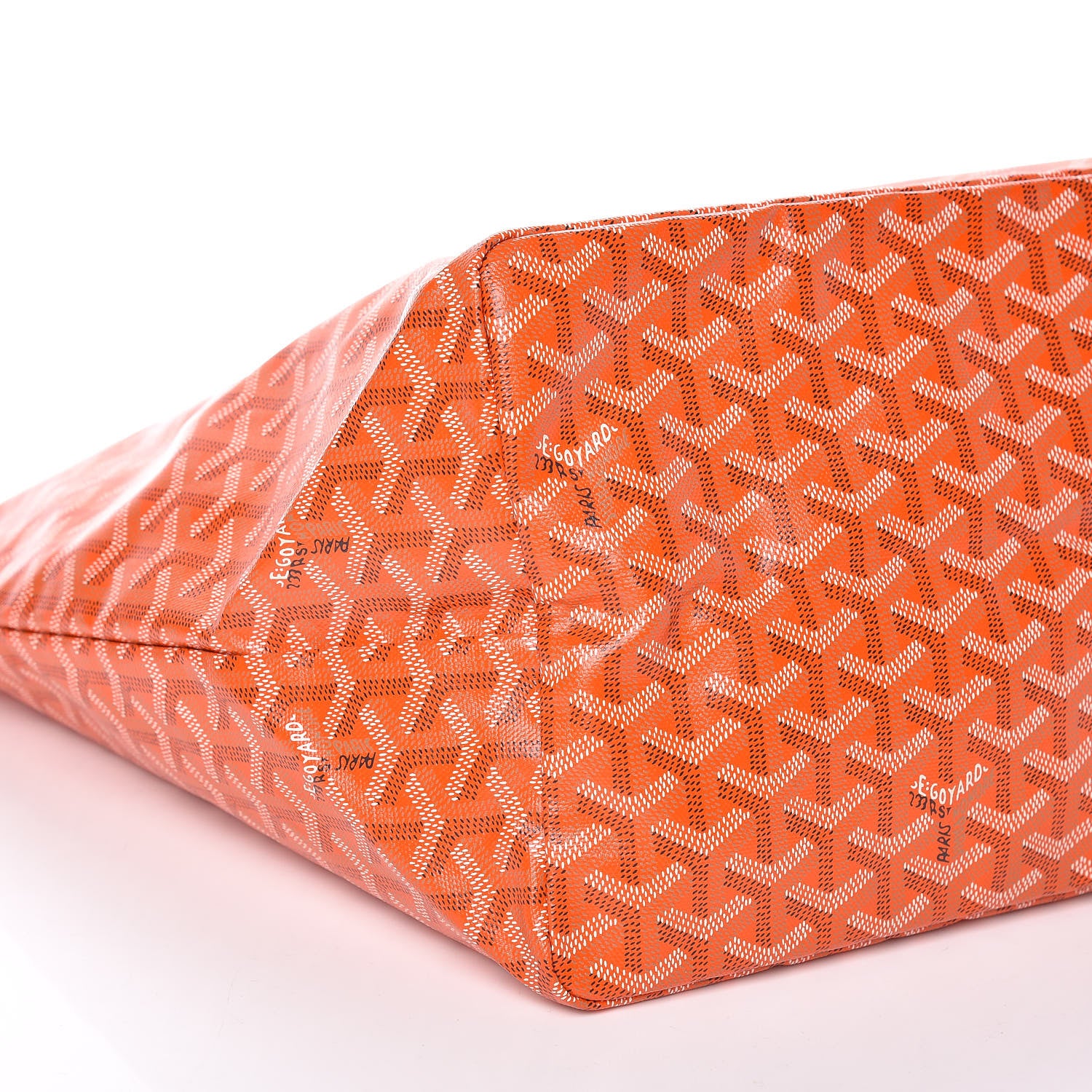 Goyard Goyardine Saint Louis GM Orange 9 of 10
