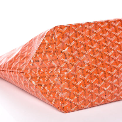 Goyard Goyardine Saint Louis GM Orange 9 of 10