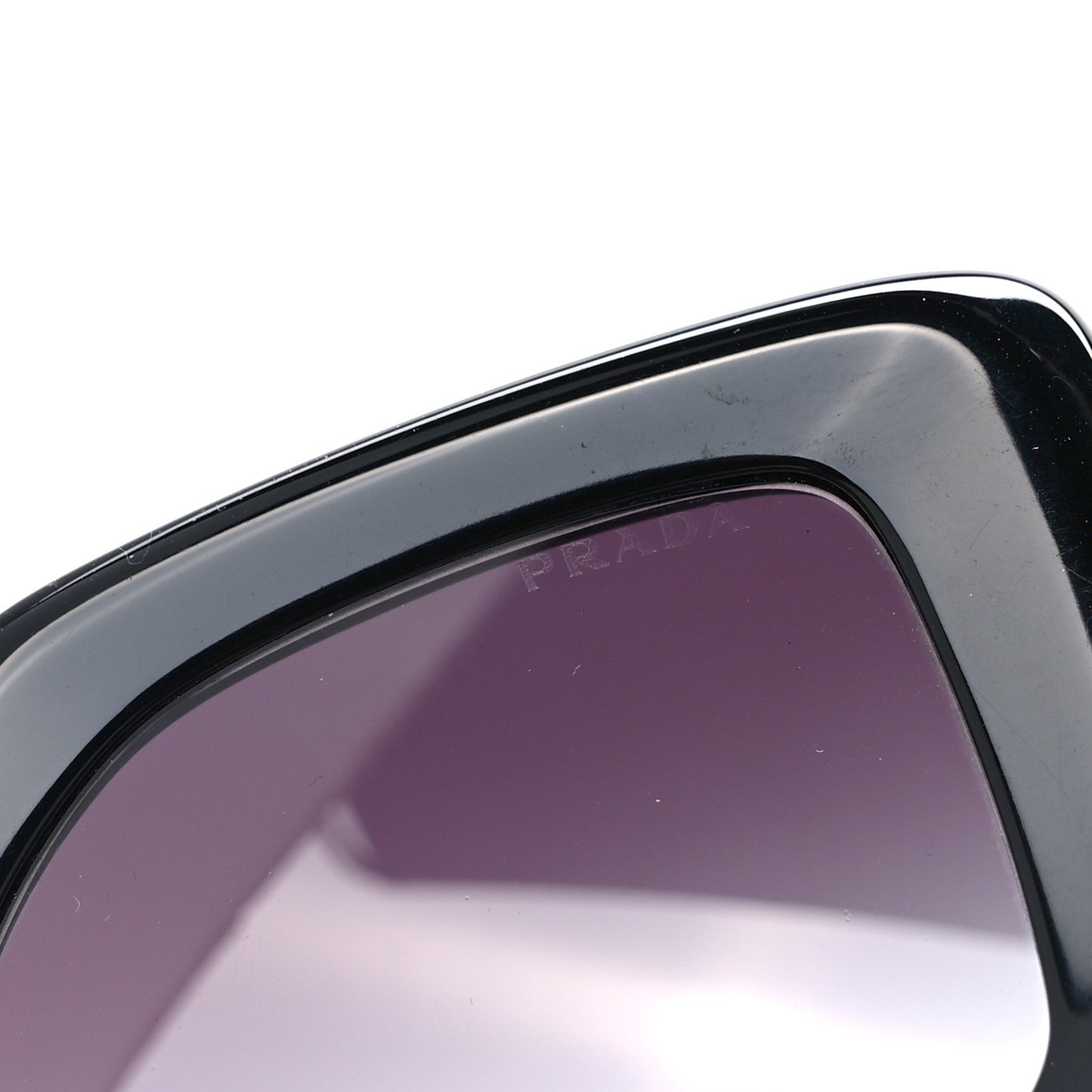 Acetate Symbole Sunglasses SPR 14Z Black