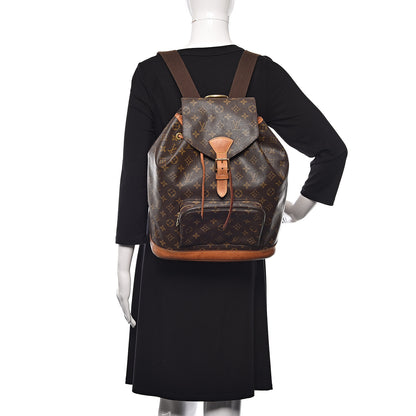 Louis Vuitton Monogram Montsouris GM Backpack 2 of 14