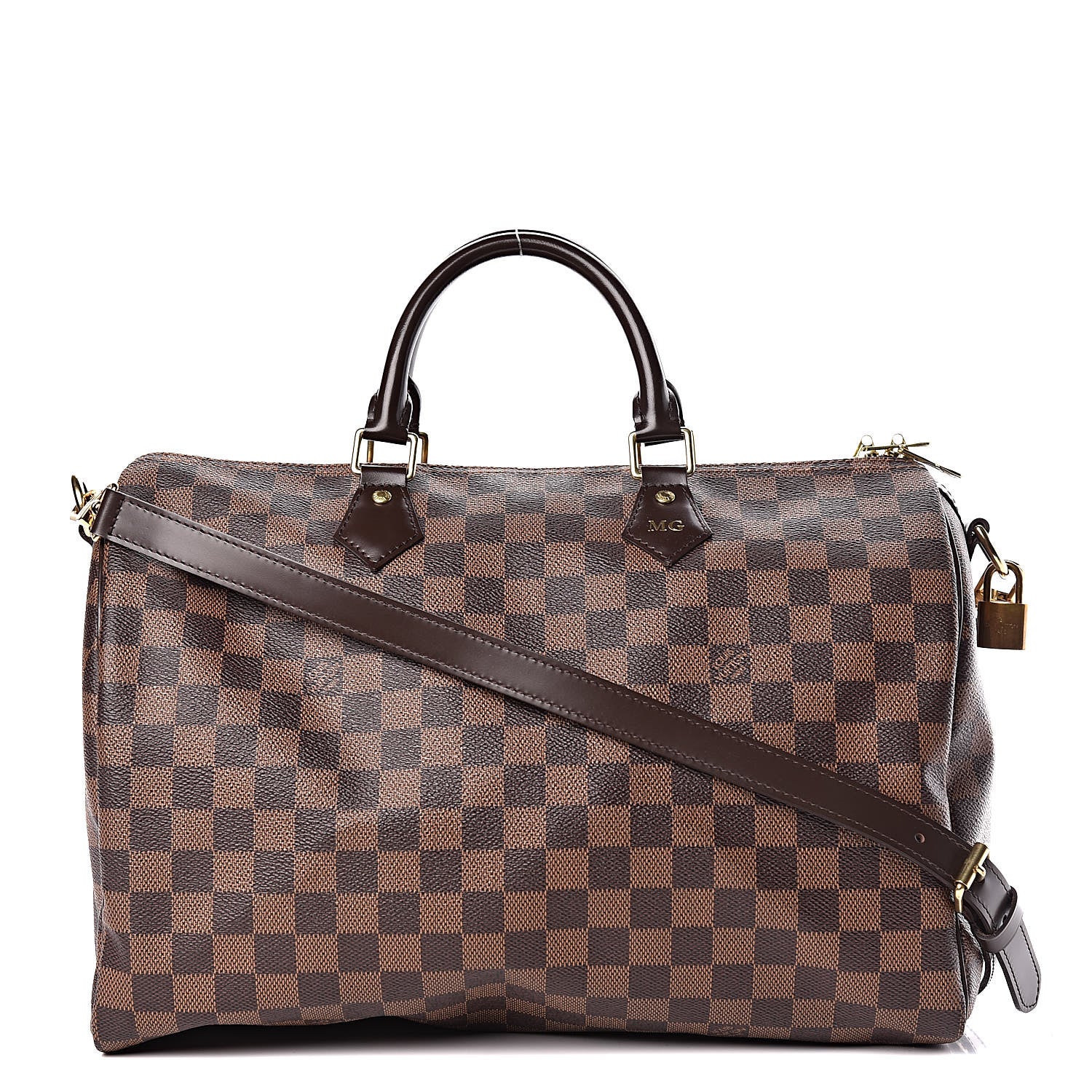 Louis Vuitton Damier Ebene Speedy Bandouliere 35 1 of 11