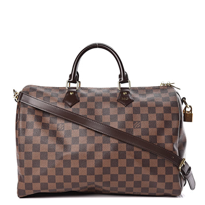 Louis Vuitton Damier Ebene Speedy Bandouliere 35 1 of 11