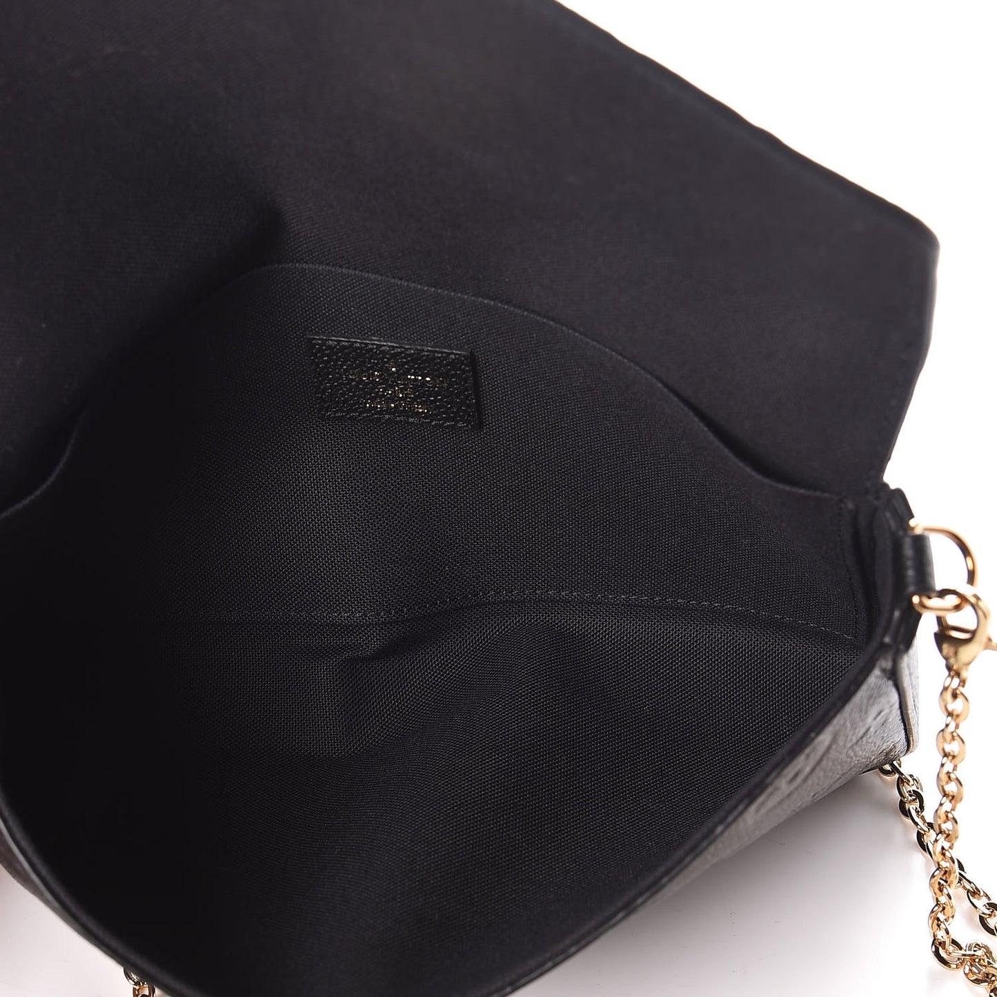 Empreinte Pochette Felicie Chain Wallet Black