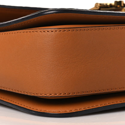 MCM Visetos Medium Patricia Satchel Cognac 9 of 10