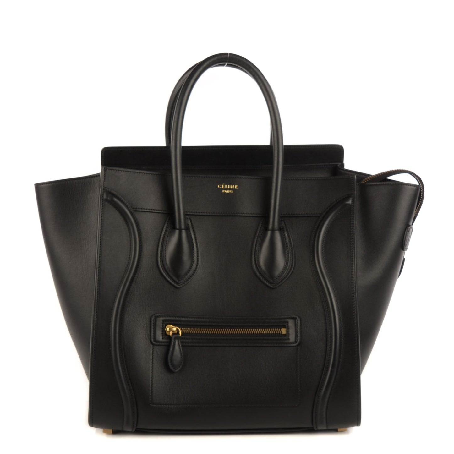 Smooth Calfskin Mini Luggage Black