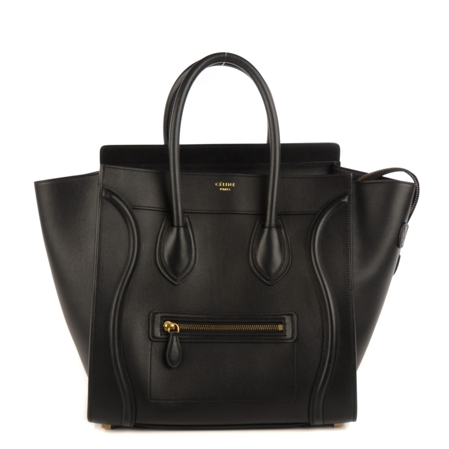 Celine Smooth Calfskin Mini Luggage Black 1 of 9