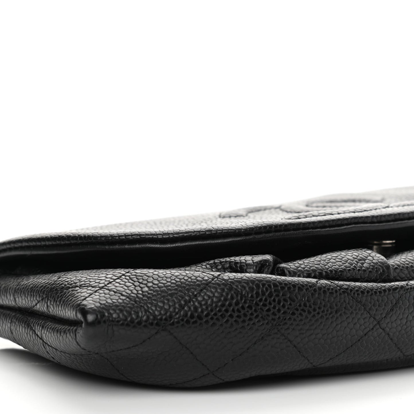 Caviar Half Moon Wallet On Chain WOC Black