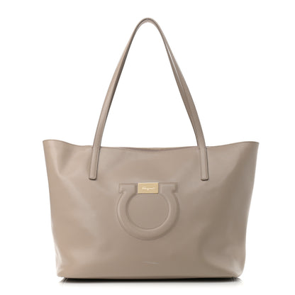 Salvatore Ferragamo Calfskin Medium Gancini Tote 3 of 12