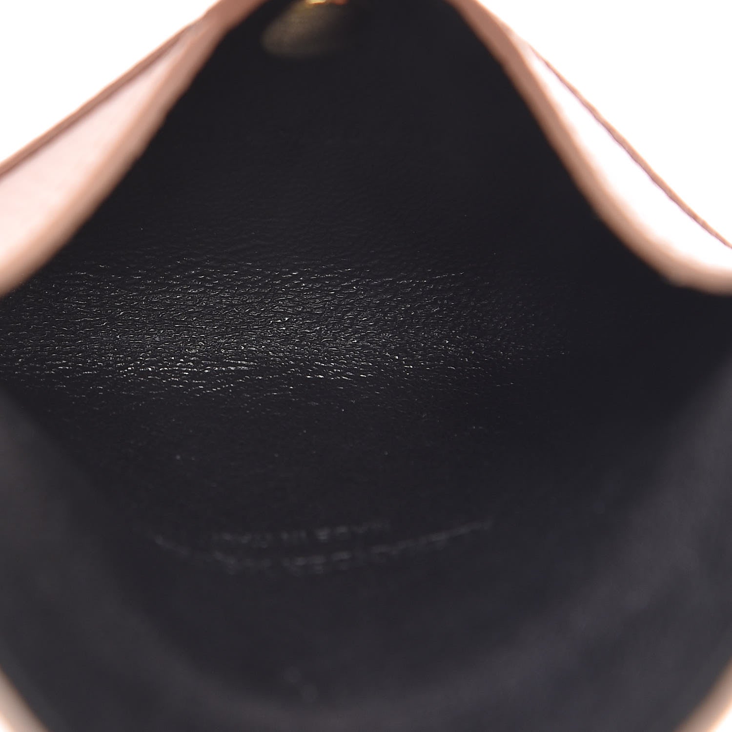 Alexander McQueen Calfskin Skull Envelope Card Holder Teint 5 of 6