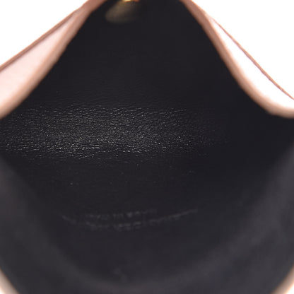 Alexander McQueen Calfskin Skull Envelope Card Holder Teint 5 of 6