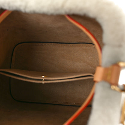 Louis Vuitton Monogram Shearling Cozygram Neonoe BB 5 of 9