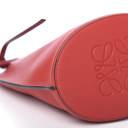 Loewe Calfskin Gate Bucket Bag Scarlet Burnt Red 8 of 10
