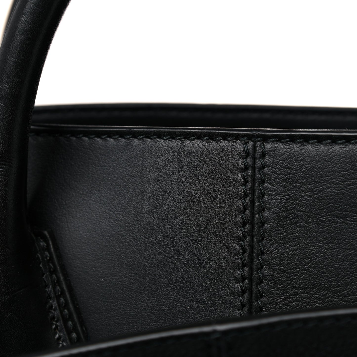 Calfskin Large PS19 Satchel Black