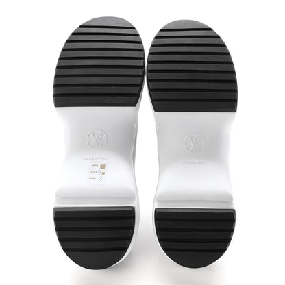 Louis Vuitton Stretch Textile LV Archlight Sneaker Boots 39.5 Black Orange 4 of 11