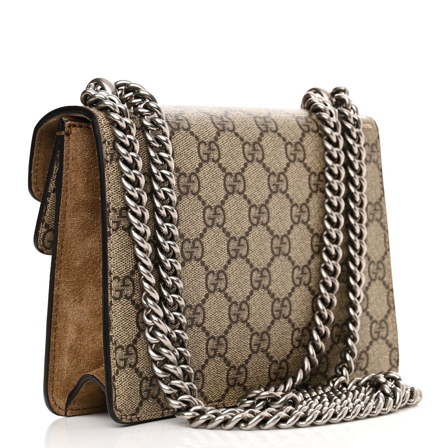 GG Supreme Monogram Mini Dionysus Shoulder Bag Taupe