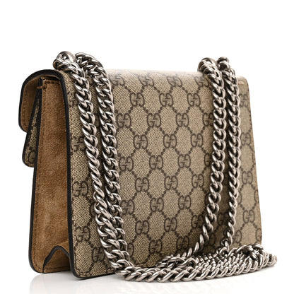 Gucci GG Supreme Monogram Mini Dionysus Shoulder Bag Taupe 3 of 12