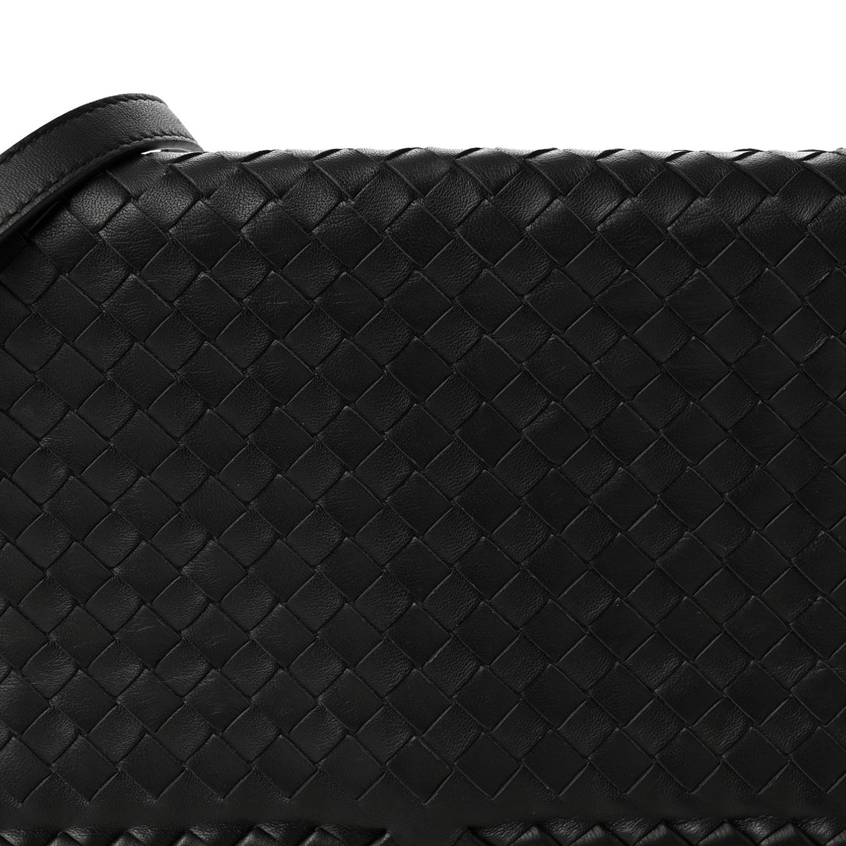 Bottega Veneta Nappa Intrecciato New Olympia Bag Black 8 of 10
