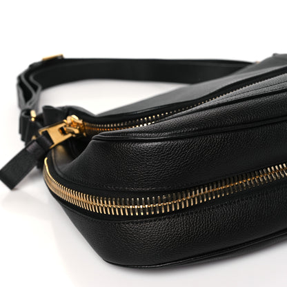 Tom Ford Grained Calfskin Large Jennifer Crossbody Bag Black 8 of 9