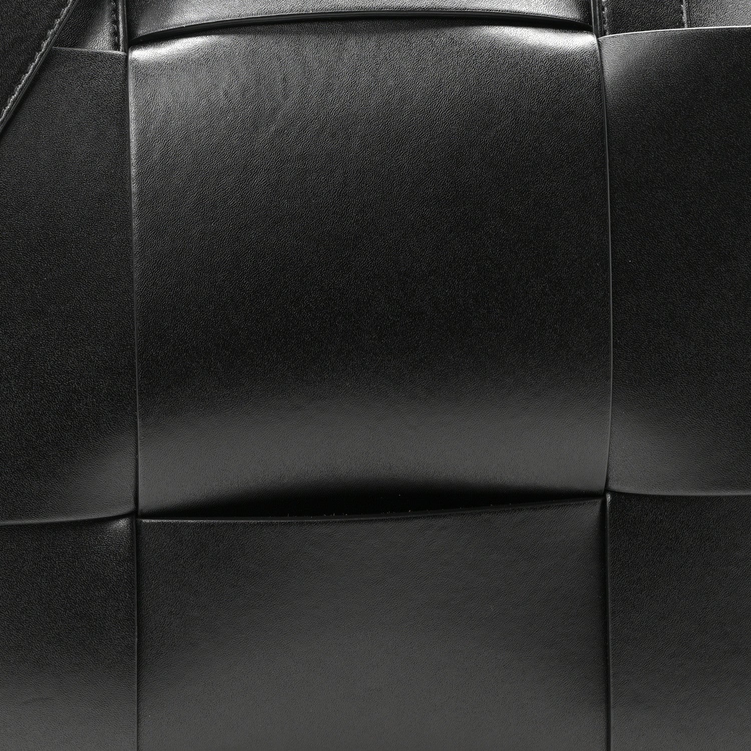 Bottega Veneta Calfskin Maxi Intrecciato Arco Briefcase Black 7 of 9