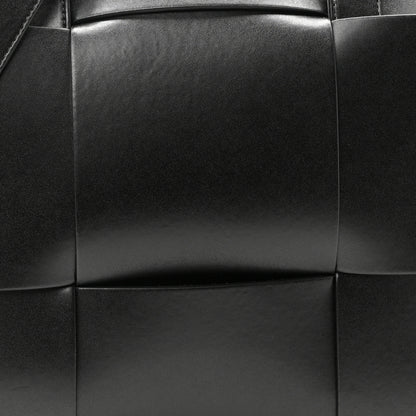 Bottega Veneta Calfskin Maxi Intrecciato Arco Briefcase Black 7 of 9