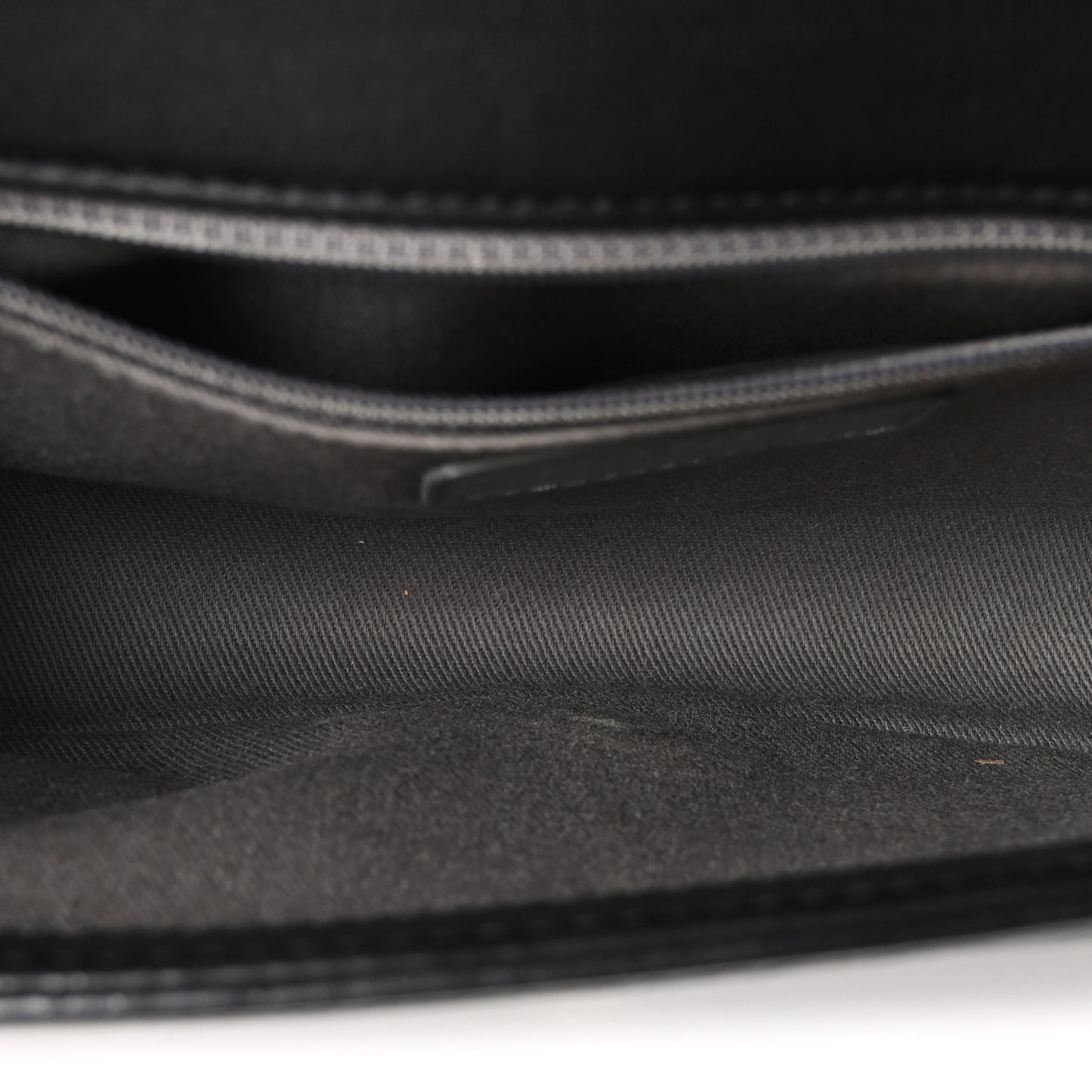 Calfskin Crystal Embossed Medium Boy Flap Black