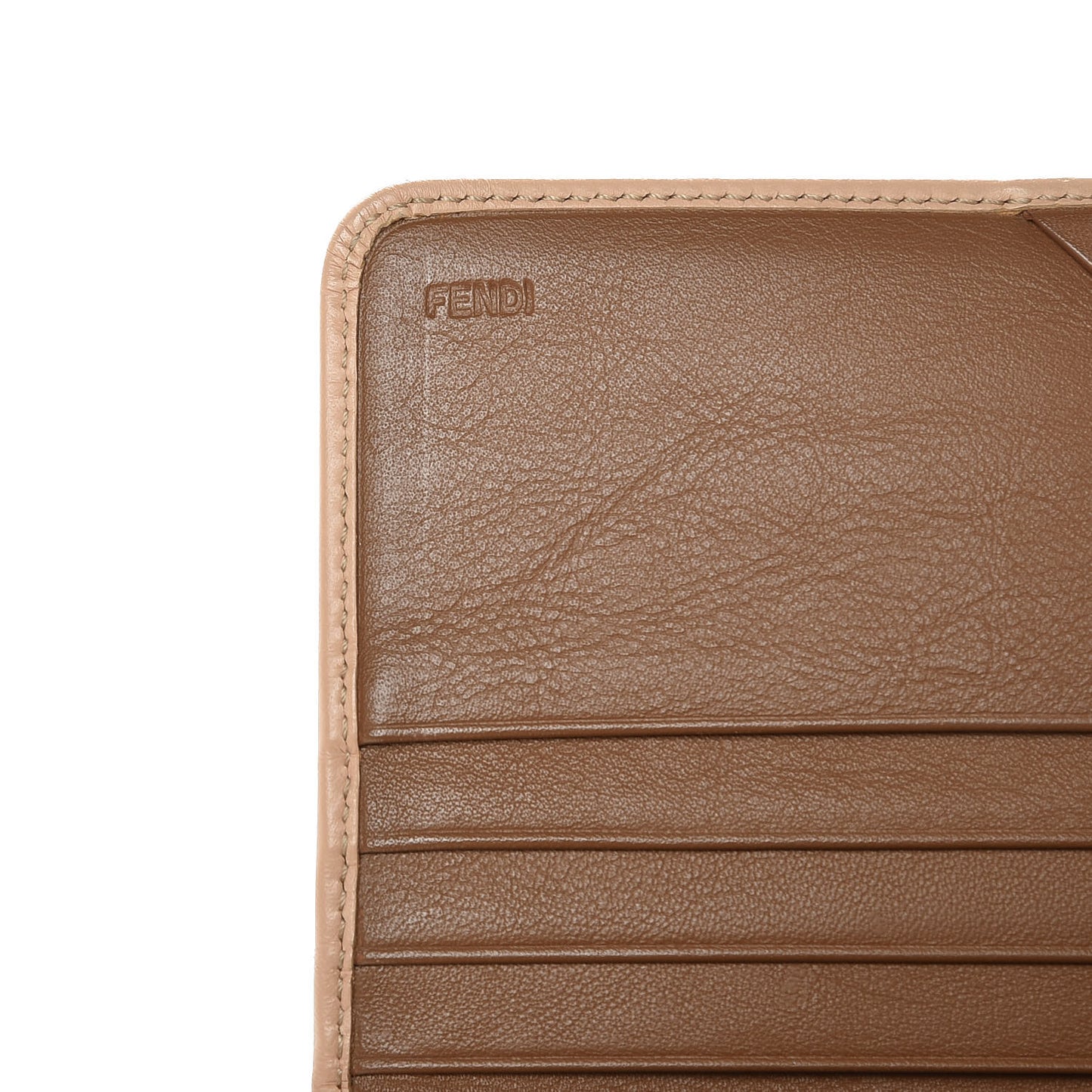 Pequin Continental Wallet Tobacco Beige