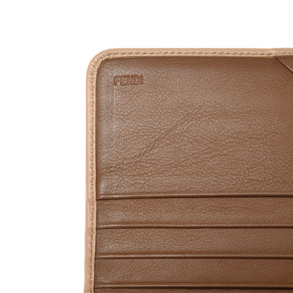 Fendi Pequin Continental Wallet Tobacco Beige 6 of 9