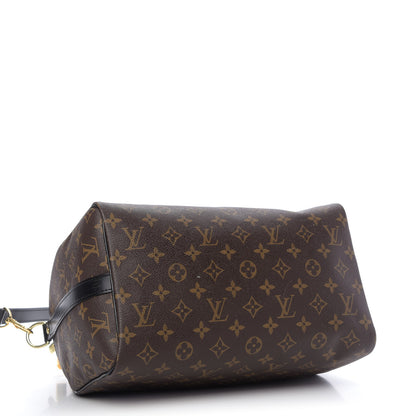Louis Vuitton Monogram My World Tour Speedy Bandouliere 30 Black 4 of 10