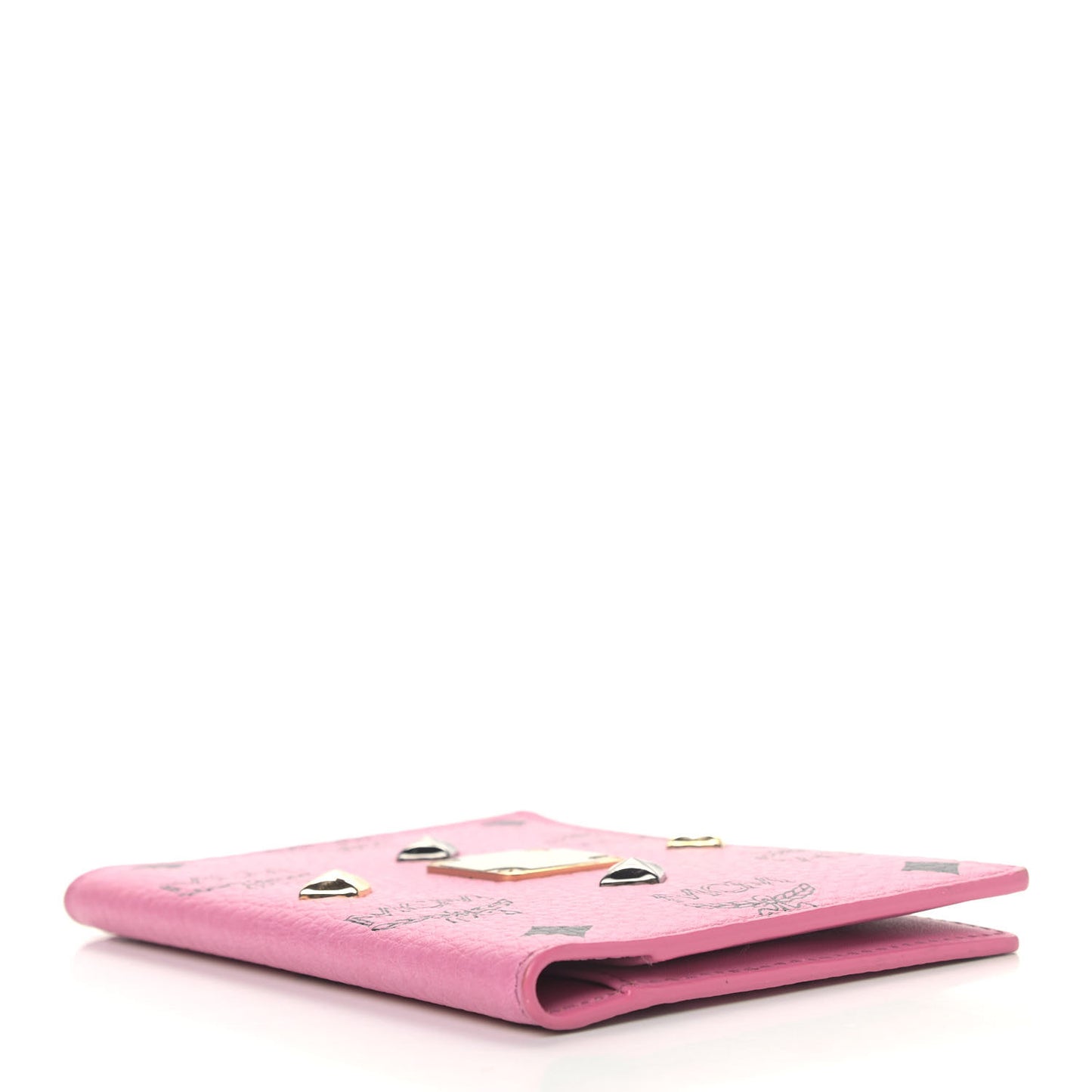Visetos Studded Passport Holder Pink