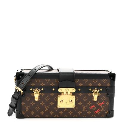 Louis Vuitton Monogram Petite Malle East West Black 1 of 9