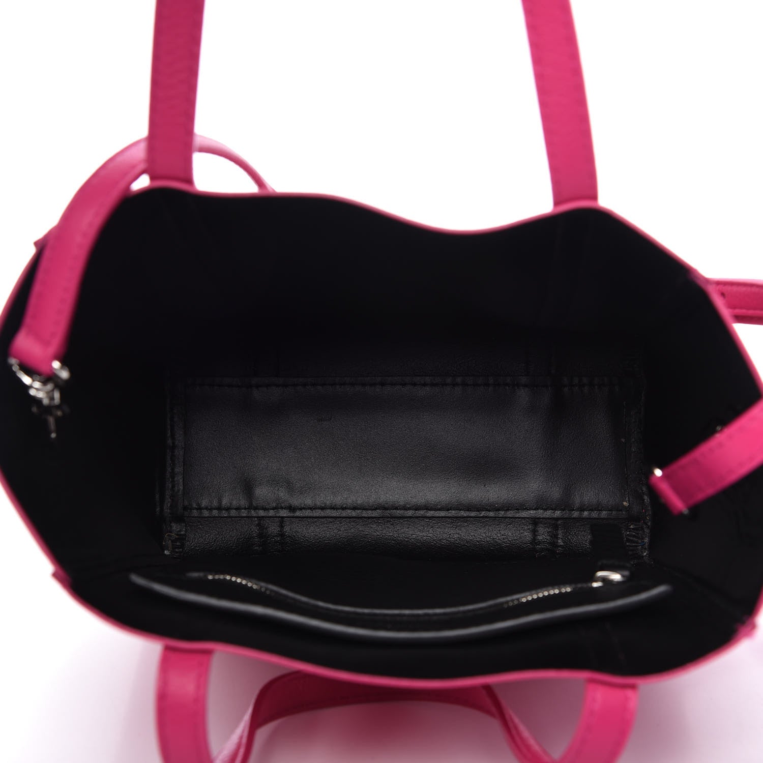 Balenciaga Calfskin XXS Everyday Tote Rose Magenta Black 5 of 8