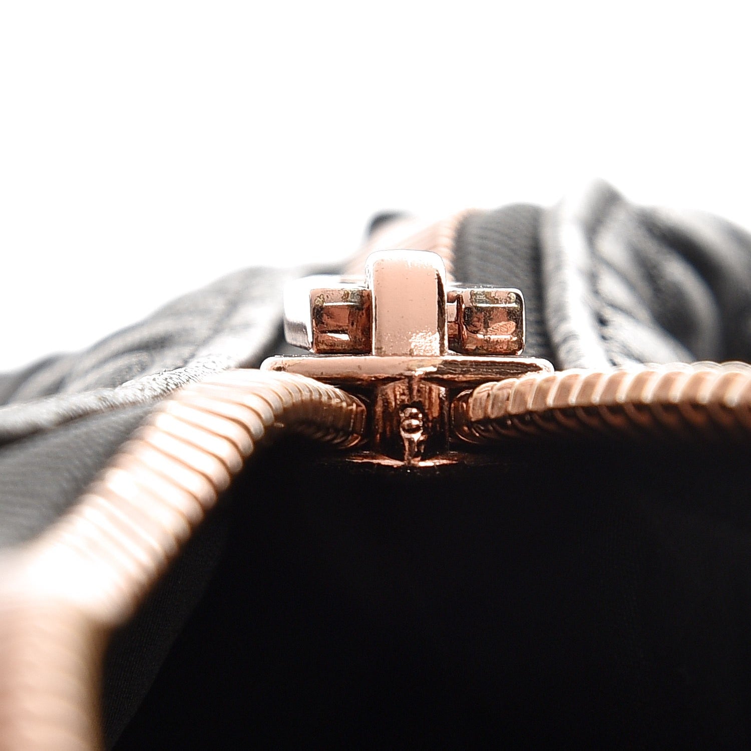 Alexander Wang Pebbled Lambskin Rocco Black Rose Gold Hardware 12 of 12
