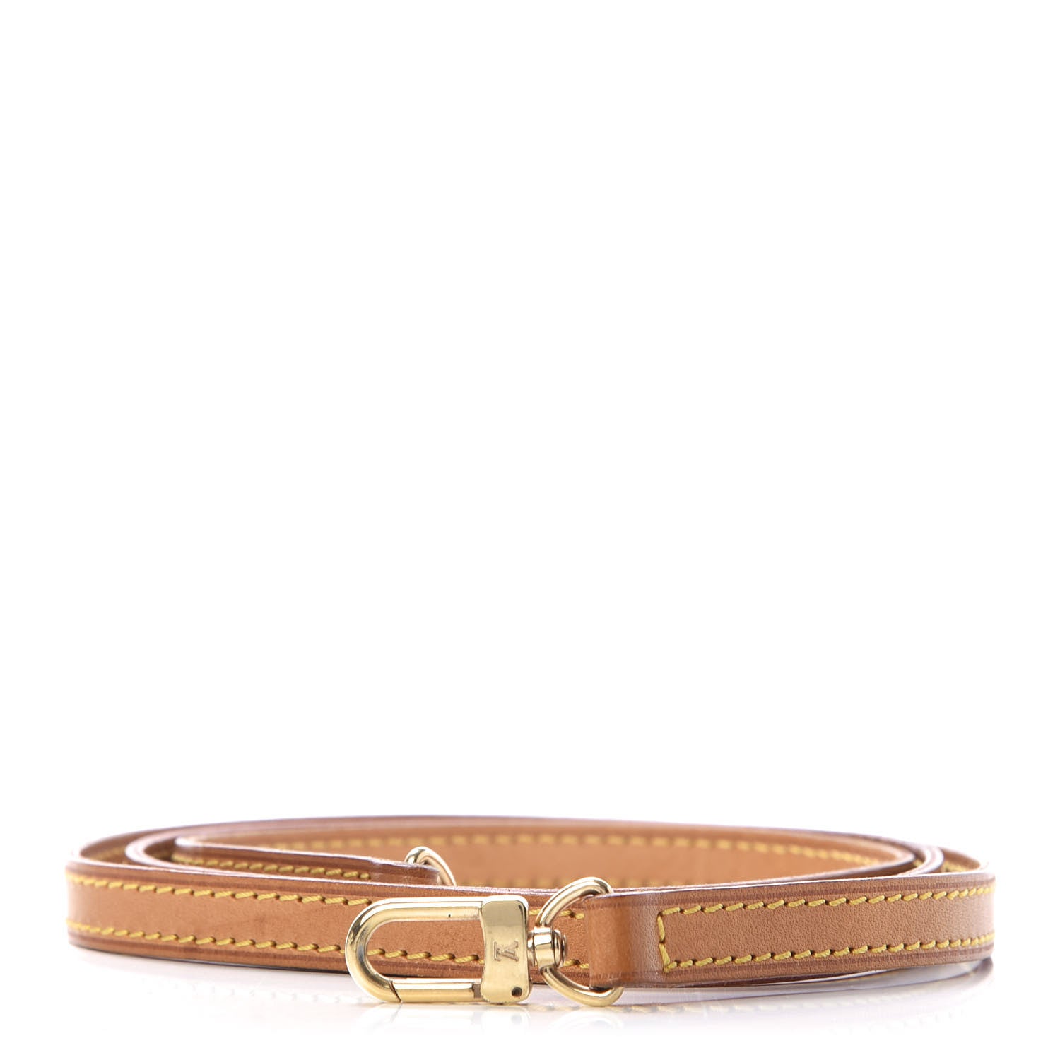 Louis Vuitton Vachetta 12mm Long Shoulder Strap VVN 1 of 6