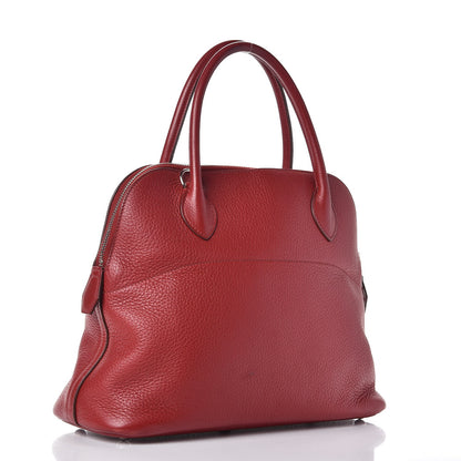 Hermes Taurillon Clemence Bolide 31 Rouge Garance 3 of 16