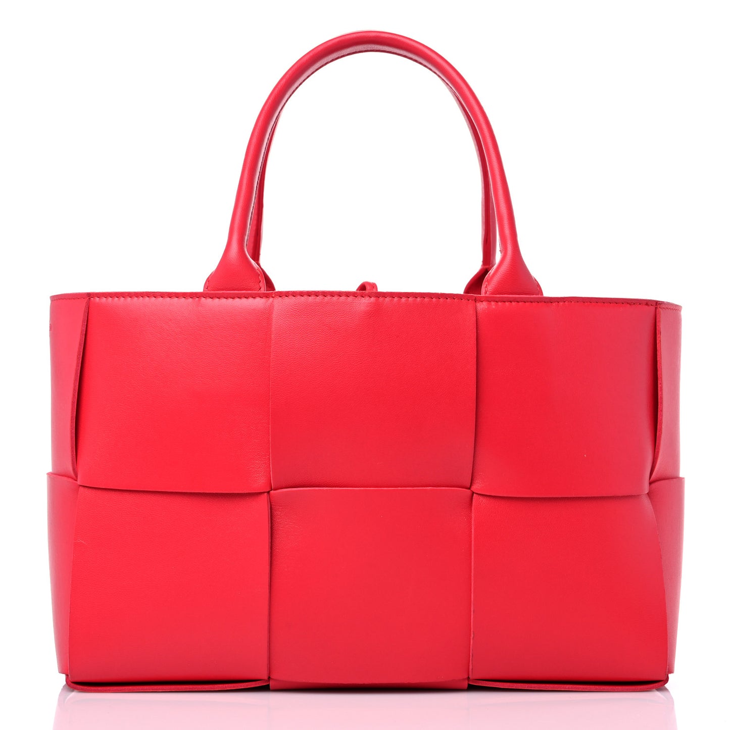 Nappa Maxi Intrecciato Small Arco Tote Firework