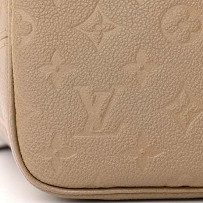Louis Vuitton Empreinte Monogram Giant Neverfull MM Tourterelle 10 of 10