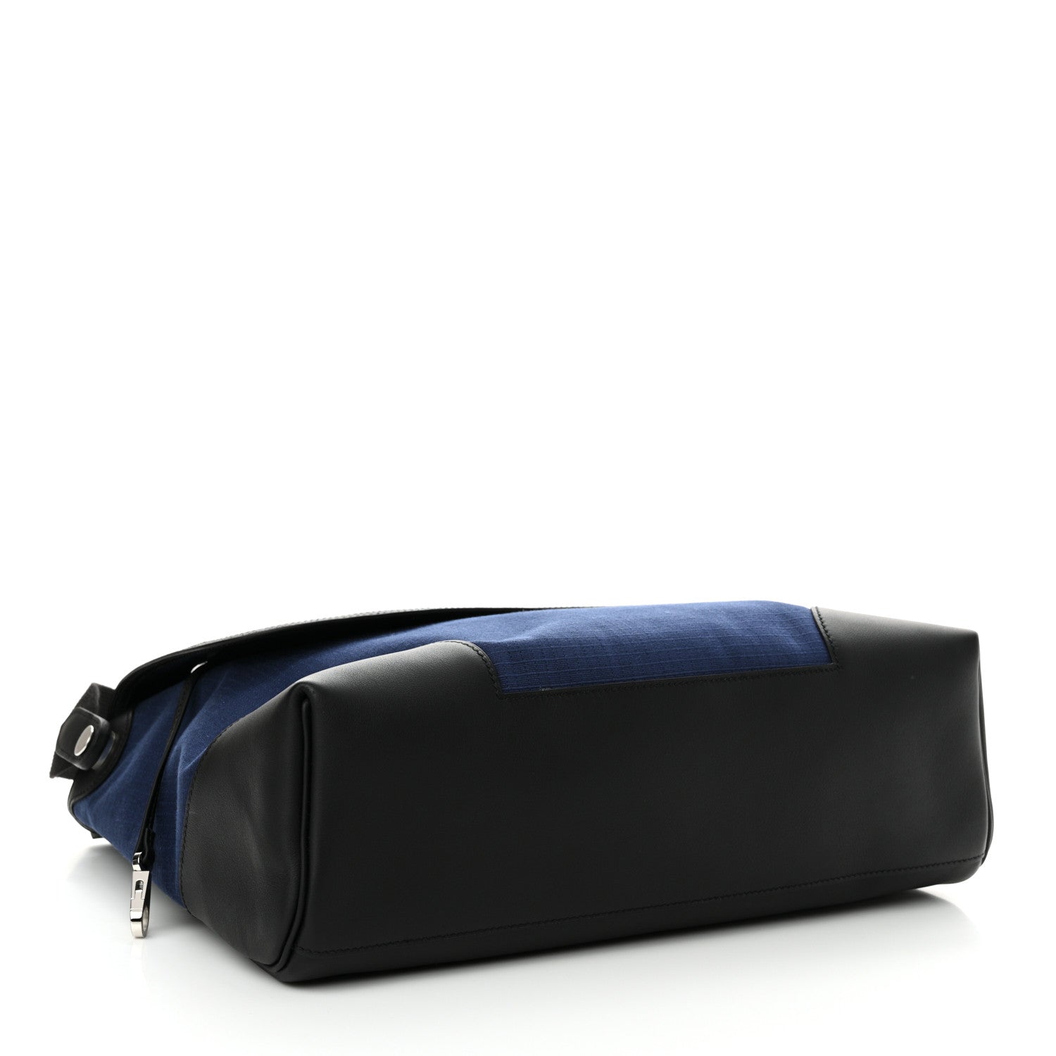 Hermes Bivoac Canvas Swift Allback Messenger Bag Bleu Saphir Black 4 of 10