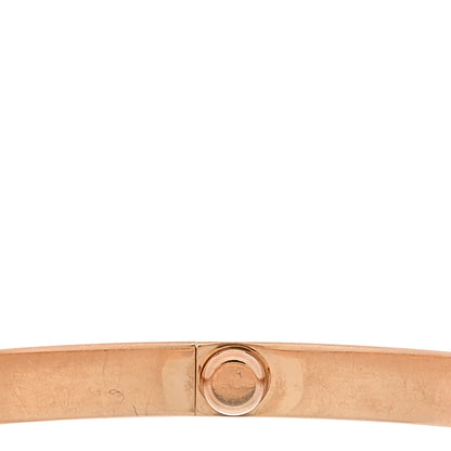 Cartier 18K Pink Gold Small LOVE Bracelet 18 6 of 9