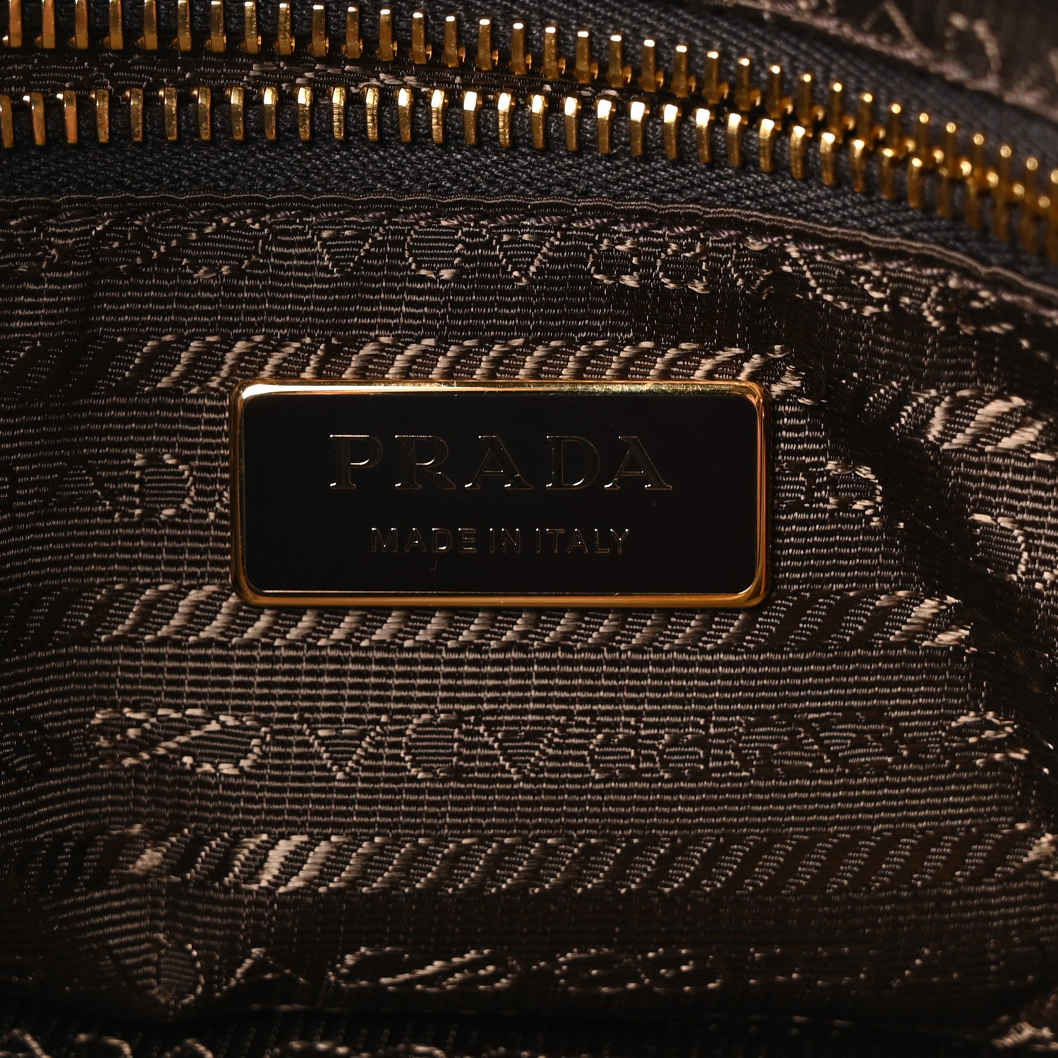 Prada Suede Large Bonnie Shoulder Bag Cacao 6 of 10