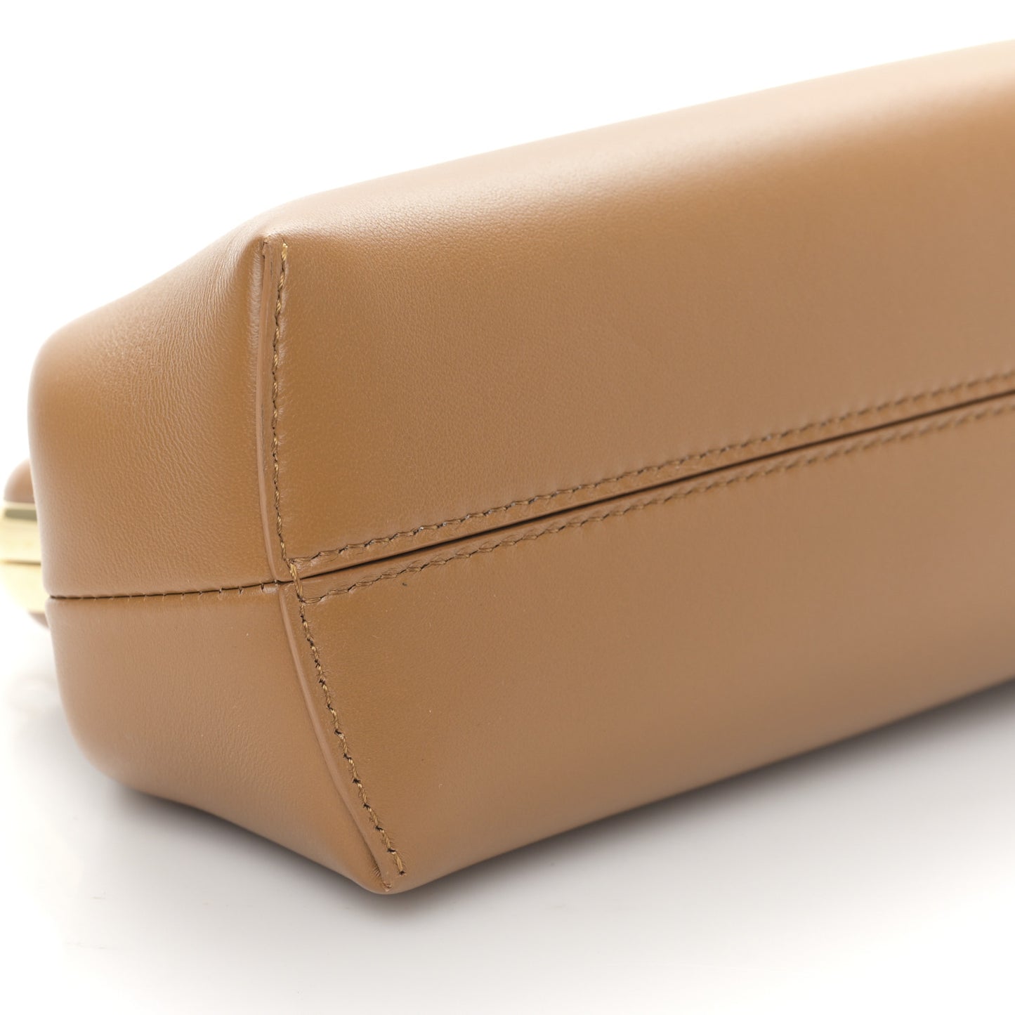 Shiny Nappa Small Fendi First Sand
