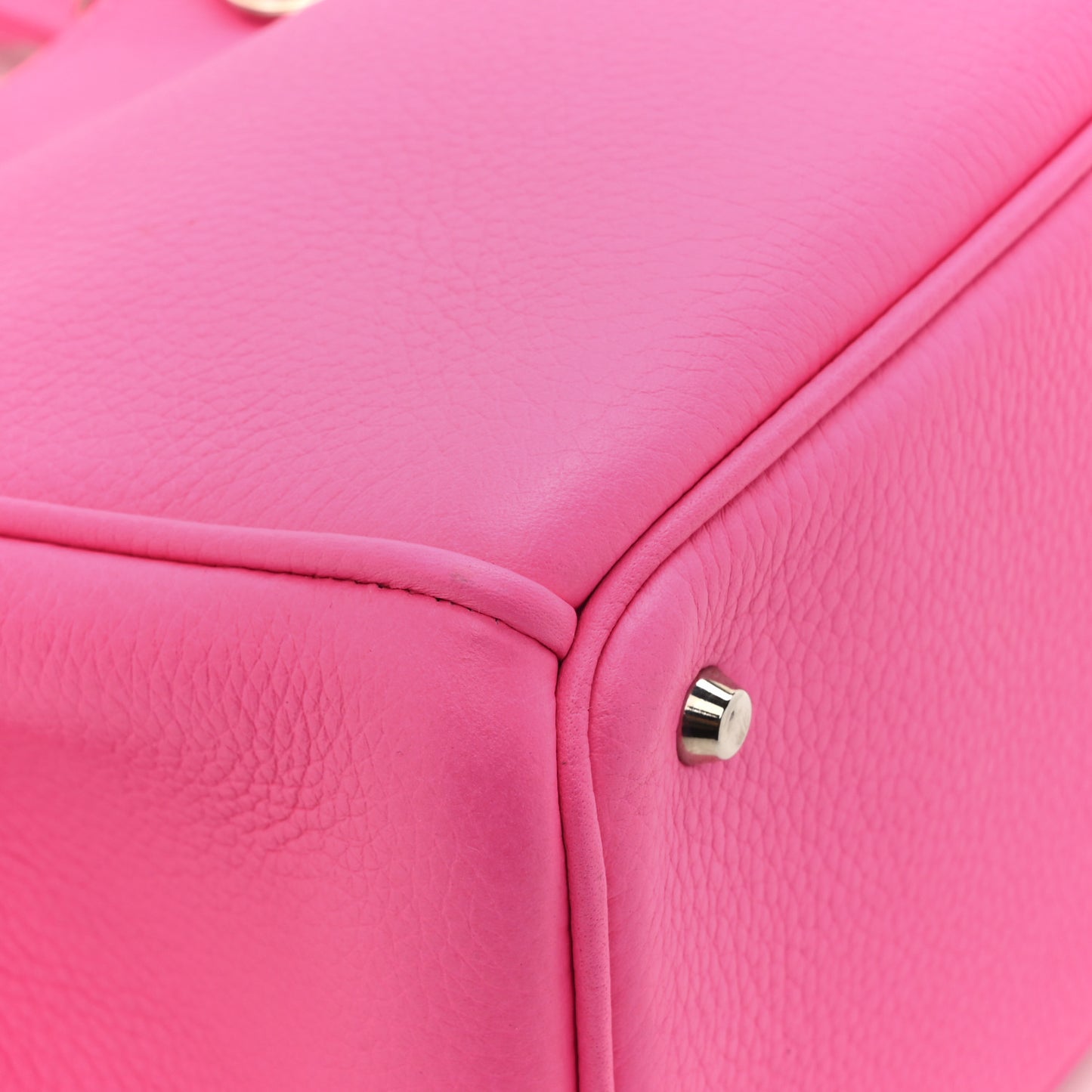 Calfskin Small Diorissimo Tote Pink