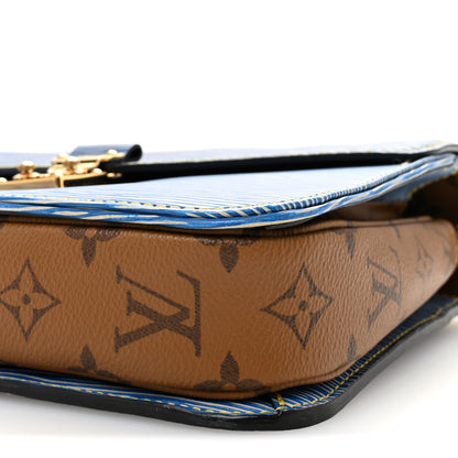 Louis Vuitton Epi Reverse Monogram Pochette Metis Denim Light 9 of 9